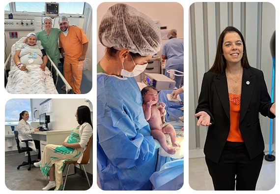 Dra. Daniella Closer D'Amico, Ginecologista e Obstetra